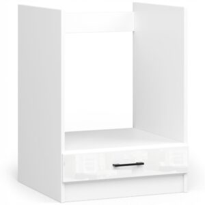 Szafka kuchenna pod piekarnik 60cm BIAŁY POŁYSK stojąca do piekarnika