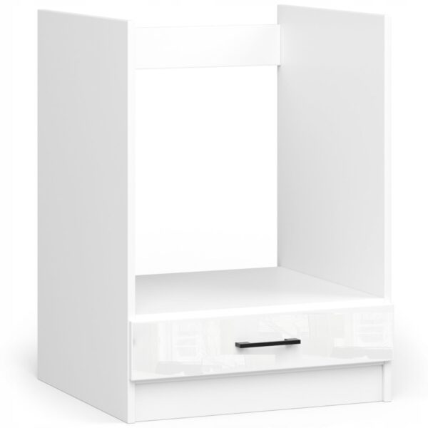 Szafka kuchenna pod piekarnik 60cm BIAŁY POŁYSK stojąca do piekarnika