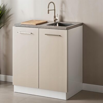 Szafka kuchenna POD ZLEW 60cm KASZMIR dolna stojąca zlewozmywakowa meble