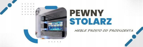 Meblościanka RIVA CZARNY POŁYSK 308cm meble pokojowe do salonu - obrazek 3