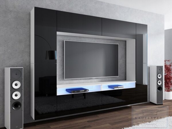 Meblościanka CINEMA Dąb Sonoma 280cm meble pokojowe salon - obrazek 2