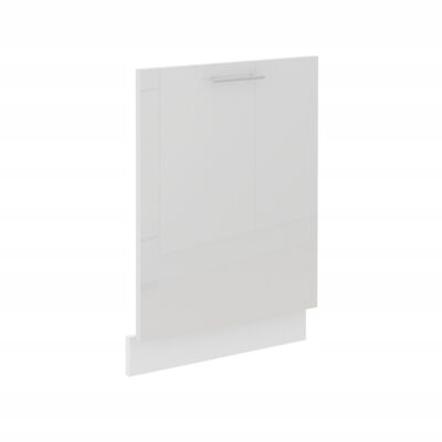 Front do zabudowy zmywarki 60 BIAŁY POŁYSK z uchwytem + COKÓŁ