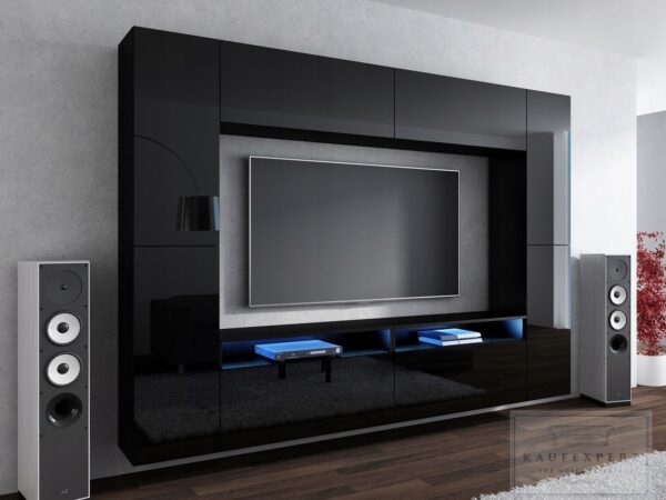 Meblościanka CINEMA Dąb Sonoma 280cm meble pokojowe salon - obrazek 3