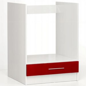 Szafka kuchenna pod piekarnik 60cm CZERWONY POŁYSK czerwona do piekarnika