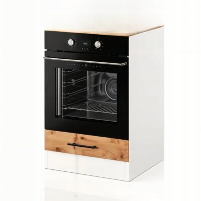 Szafka kuchenna pod piekarnik 60cm DĄB WOTAN dolna stojąca do piekarnika